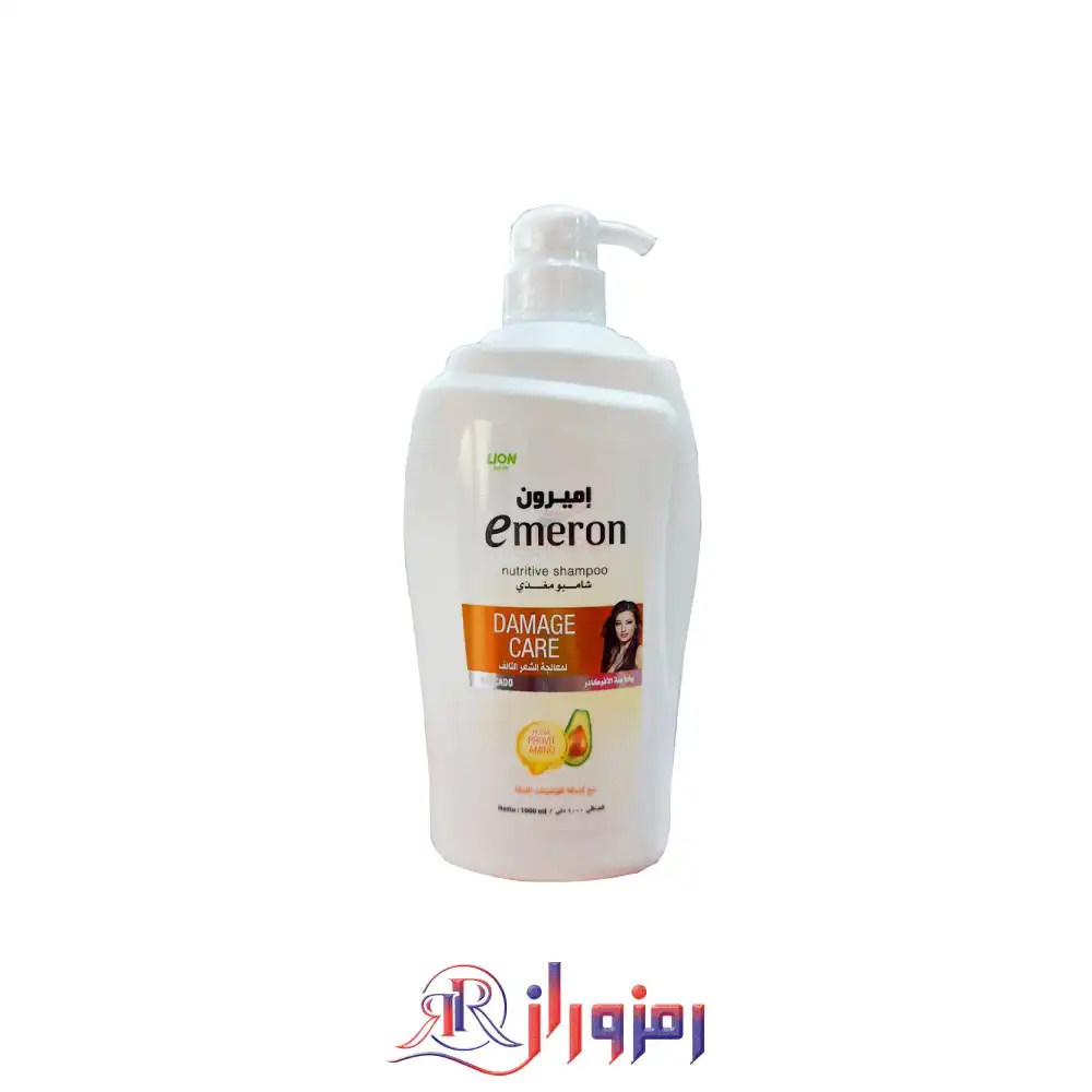 شامپو تغذیه کننده مو امرون emeron مدل damage care حجم 1000 میل،خرید و قیمت شامپو تغذیه کننده مو امرون emeron مدل damage care حجم 1000 میل
